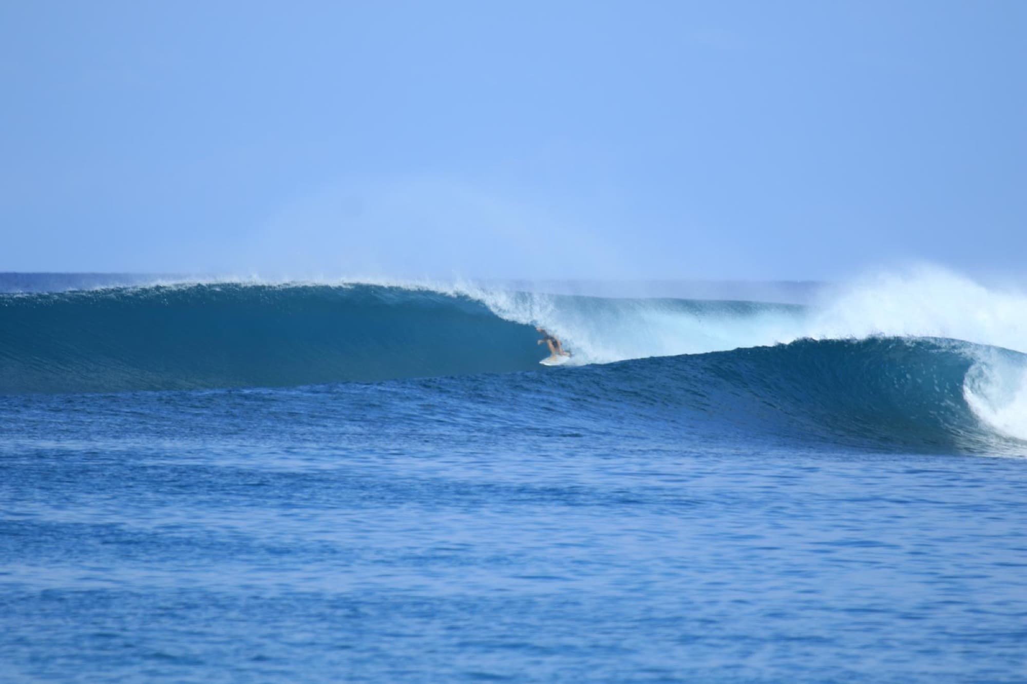 An empty lineup at The Point
